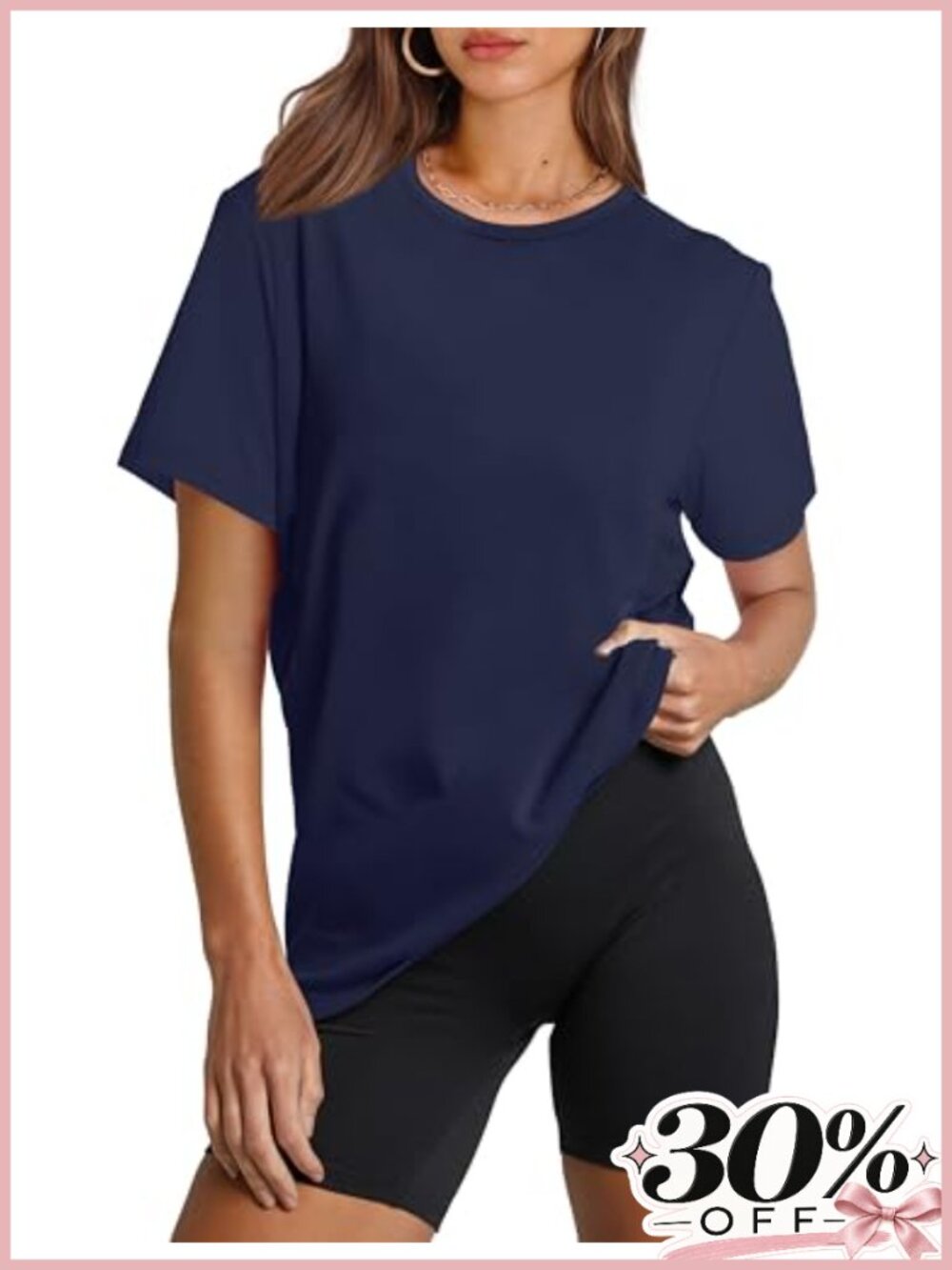OFEEFAN Women's Workout T-Shirt UPF 50+ Quick Dry Loose Fit Active Gym Tee